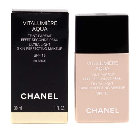 chanel vitalumiere aqua price uk|Chanel vitalumiere aqua 20 beige.